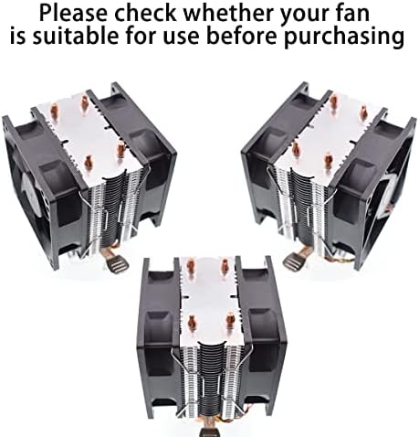 4 יחידות מחשב לוח האם מעבד רדיאטור מאוורר תיקון קליפ מחשב קירור אבזרים, 8 סנטימטר חוט אבזם נמוך וו סוג
