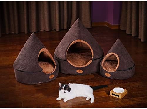 חיות מחמד מיטת חתולי אוהל בית ספסל לחתולים מלונה כפול צדדי כרית חתולי סל מיטת רחיץ מוצרים לחיות מחמד
