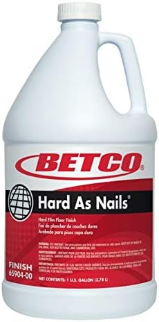 Betco® Hard As Nails® גימור רצפה, בקבוק 128 גרם, מקרה של 4