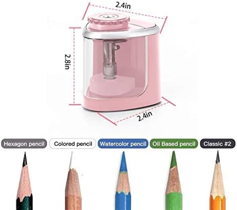 N/A מחדדי עיפרון חשמליים ניידים לחידוד מהיר של מחדד עיפרון מתאים