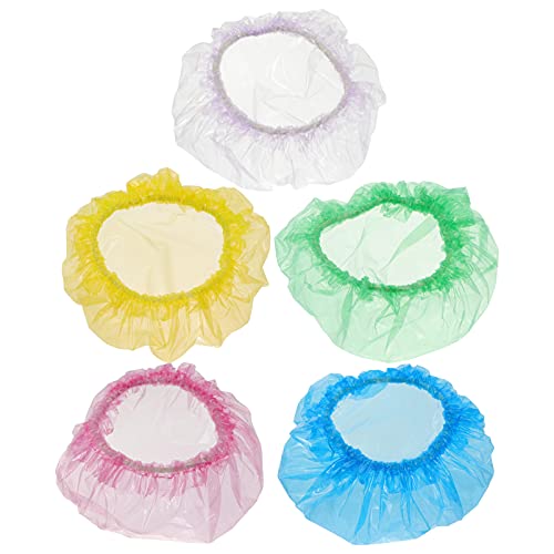 Doitool Color Hair Dye PCS מגן חד פעמי כוסות אוזניים ביתיות צבע שיער צבע סלון ברור כיסוי אמבטיה אוזניים מקלחת סלוגן