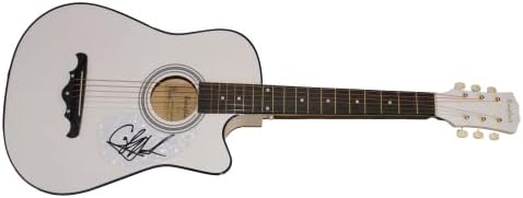 קיילי המאק חתמה על חתימה בגודל מלא גיטרה אקוסטית עם ג 'יימס ספנס אימות ג' יי. אס. איי. קוא - מוזיקת קאנטרי סופרסטאר-אם