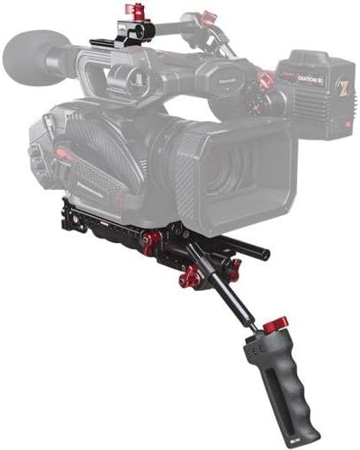 Zacuto Cine Mini EVF רתיעה לרתיעה למצלמות Panasonic DVX200, Ursa Mini ו- Aja Cion עם הידית העליונה