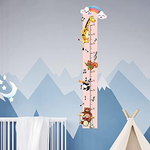מדבקות קיר כביסה מדידת ילדים מדידת סרגל סרגל גובה תינוקות מדבקת קיר בקיר גבוה קישוט קיר קיר טפט דבק עצמי שולחן ועמיד