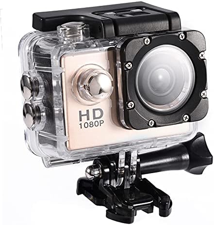 מצלמת ספורט, חיי שירות ארוכים קלים התקן 7 צבעים ABS 335G מצלמת פעולה DV להנאה חזותית ברורה לחיי רשומות עבור מים מתחת