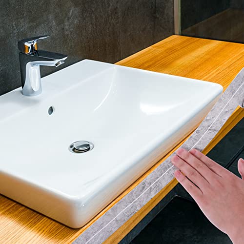 LUSOFIE קלטת קאול אטום למים 1.5in x 10.5ft רצועת קולק רצועת מטבח אמבטיה איטום קלטת קלטת PVC קלטת איטום דקורטיבית דקורטיבית.
