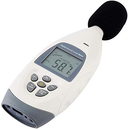 מדידת רעש Zuqiee AR844 טעינה USB טעינה של רמת צליל דיגיטלית מדד מדידת כלי מדידת
