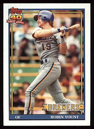 1991 Topps 575 Robin Yount Milwaukee Brewers NM/MT Brewers
