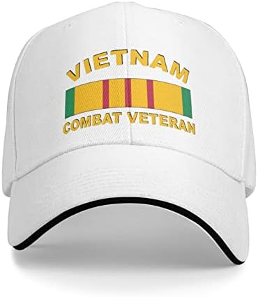 צבא ארהב וייטנאם קרב סרט ותיק, כובעי בייסבול קאובוי מתכווננים כובעי גברים נשים וינטג 'יוניסקס עונות עונות נינוח ג'ינס מטופחת