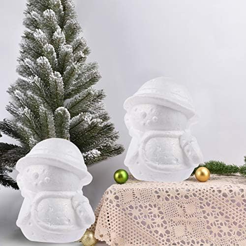 עיצוב חג המולד של גלפאדה 3 יחידות חג המולד שלג שלג מלאי שלג איש שלג דוגמנות צורת קלקר לחג המולד ציור מלאכה DIY פרחים מסדרים