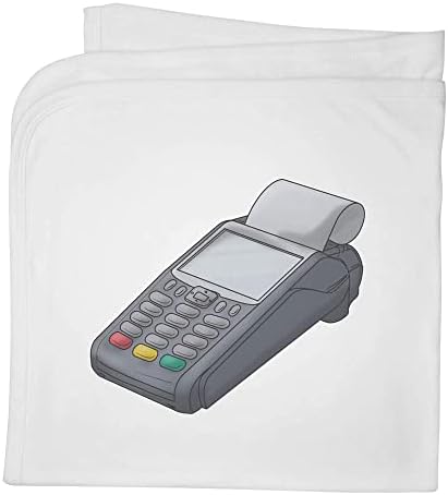 Azeeda 'מכונת תשלום כרטיס' שמיכה/צעיף כותנה כותנה