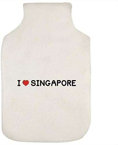 Azeeda 'אני אוהב את כיסוי בקבוק המים החמים של סינגפור'