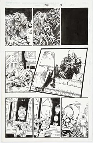 מייק דודאטו ג ' וניור ואל מילגרום ספיידרמן 252 דף אמנות קומיקס מקורי