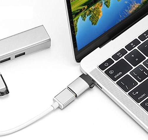 כבל Goxwave תואם ל- vivo y33s - USB -C ל- PortChanger, USB Type -C OTG USB מחזיק מפתח נייד ל- vivo y33s - Slate