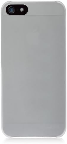 מחשב GGMM PC מרסס מרסס מצופה לאייפון 5/5S ג'לי שקוף לבן IPH00205