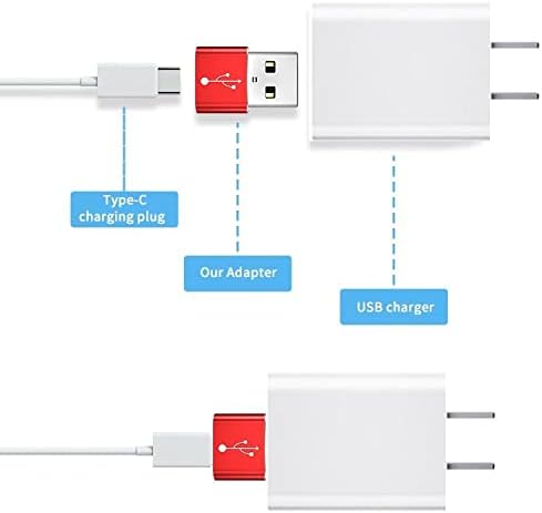 מתאם מתאם Boxwave התואם ל- Nura True Pro-USB-A עד C PortChanger, USB Type-C OTG USB-A המרת נתוני טעינה עבור