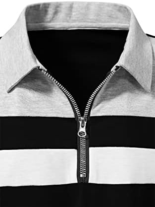 חולצות פולו של שרוול קצר של ווטר -וואנג, חולצות פולו מזדמנות רזות סקרות גולף גולף חולצות לגברים
