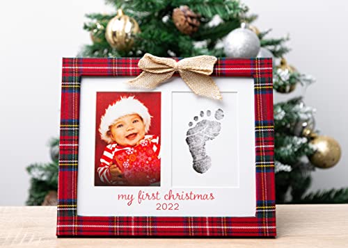 מסגרת צילום מסגרת חג של קייט ומילו מילו שמירת מזכרת מסגרת תמונה, מסגרת התמונות הראשונה של חג המולד של התינוק, חג המולד הראשון