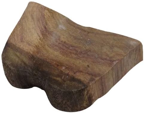S2J דפוס פרפר דקורטיבי מעץ עץ בעבודת יד אמנות לבוש בלוק טקסטיל