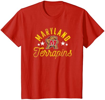חולצת טריקו לוגו של אוניברסיטת מרילנד טרפינס