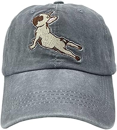 גברים ונשים חמוד כלב אמא & כלב אבא בייסבול כובע בציר שטף מצחיק כובע