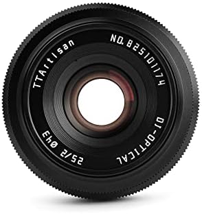 טטרטיסן 25 מ מ ו2 עדשת מצלמה רחבה זווית אפס-סי עדשת מצלמה קבועה ידנית עם צמצם גדול תואמת למצלמות הר פוג