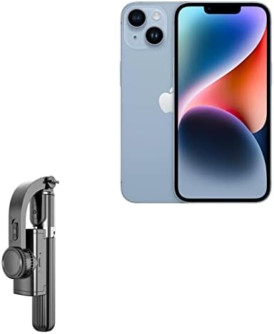Boxwave Stand ו- Mount תואם ל- Apple iPhone 14 - Gimbal Selfiepod, Selfie Stick Stick הניתן להרחבה וידאו Gimbal מייצב