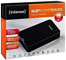 Intenso MemoryCenter 3.5 4TB USB 3.0 שחור, 3,5 Ekstern HDD, 6031512