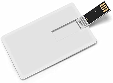 Greyhound Dog Heart USB 2.0 מכונן פלאש מכונן זיכרון צורת כרטיס אשראי
