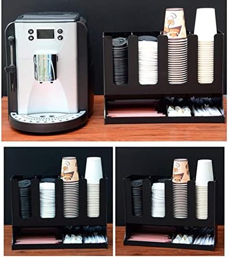 עוזיה חד פעמי קפה כוסות תבלין מחזיק מתקן ארגונית עבור קפה בית מסיבת חתונת דלפק תצוגת נייר כוס,אני