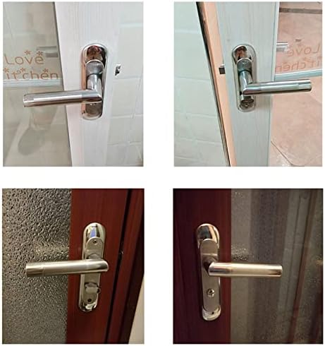 Liugou Simply Washroce Door Lock Stailess Steel Door Door Door Lock Lock Antift Lock Adm