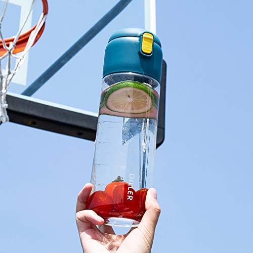 חיצוני קיבולת גדולה כוס ספורט בקבוק מים מפלסטיק עם פילטר לטיול מזכוכית מכולות אחסון מזון עם מחלקים