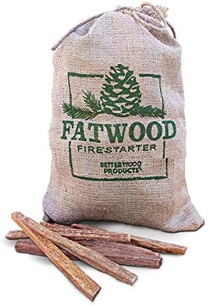 מוצרי עץ טובים יותר שקית יוטה של פאטווד פיירסטרטר, 4 פאונד