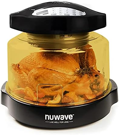 Nuwave Pro Plus תנור, 16 x 15.5 x 12.3 אינץ ', שחור, זהב