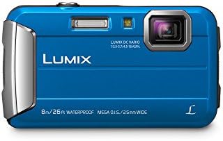 Panasonic Lumix מצלמה דיגיטלית אטומה למים מצלמת וידיאו מתחת למים עם מייצב תמונות אופטי, זמן זמן, אור לפיד וזיכרון מובנה