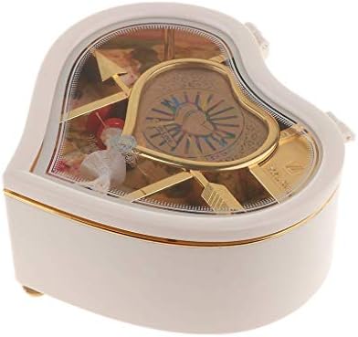FRECI BALLERINA BALLERINA BOX BOX קופסת תכשיטים עם מתנה יפה של Ballerina Ballerina/Vanlentise's Day - White