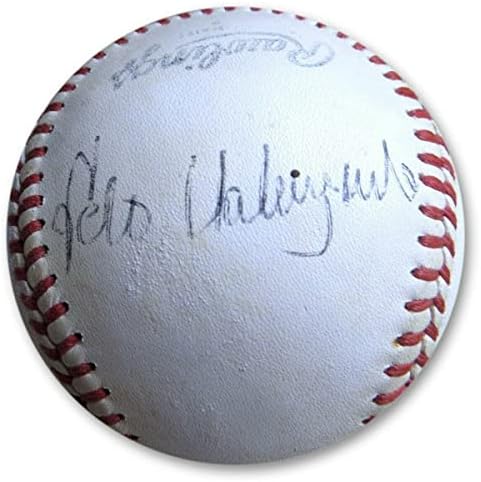 פרננדו ולנצואלה חתמה על חתימה NL בייסבול לוס אנג'לס דודג'רס JSA PP05702 - כדורי בייסבול עם חתימה