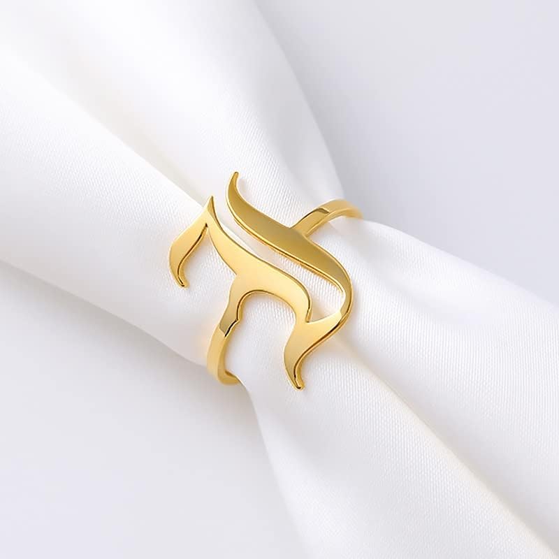 מכתב ראשוני טבעת לנשים זהב טבעת גברים א-ת טבעות ייזום אנילוס אלפבית הון טבעת עבור ילדה-ג-רוז זהב צבע-91936