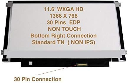 N116BGE-IE2 Rev. C1 חדש 11.6 WXGA HD 1366x768 LED LCD מסך 30 פינט מתצג החלפה מט revc1
