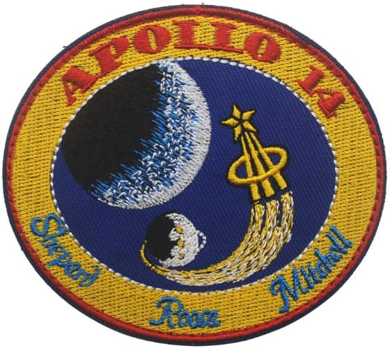 משימה חלל של נאסא אפולו 14 שפרד רוזה מיטשל טקטי טקטי טלאים טלאים רקומים טקטיקות מורל טקטיקות רקמה צבאית טלאי