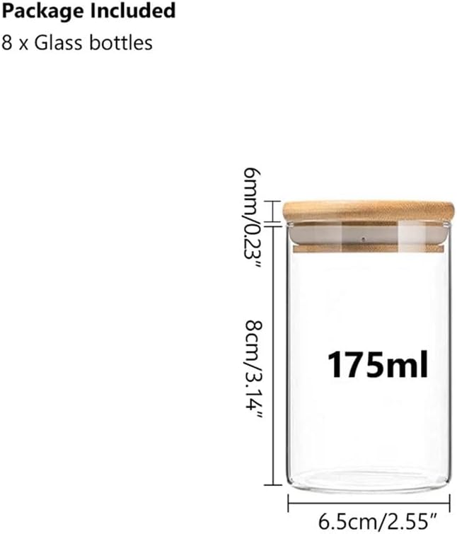 עמיד זכוכית אטום יכול מזון אחסון טנק מכסה תה מיכל זכוכית לשימוש חוזר צנצנת טנק יכול עבור תבואה סוכריות