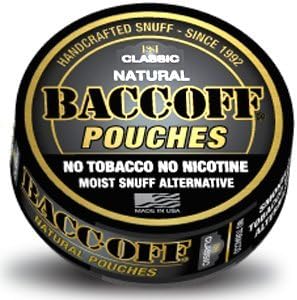 Baccoff, כיסים טבעיים קלאסיים, חינם טבק פרימיום, אלטרנטיבה של ניקוטין ללא ניקוטין