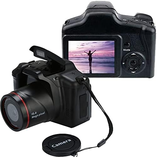מצלמה דיגיטלית של Acuvar, מצלמת צילום של 16 מגה -פיקסל מיני מצלמת SLR דיגיטלית, חיישן CMOS 2.4 “TFT LCD Compact