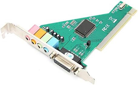 כרטיס קול, 120dB PCI PLUG ו- PLAY Card Card ערוץ 4.1 עבור מחשב שולחן עבודה אודיו פנימי karte stereo Surry CMI8738