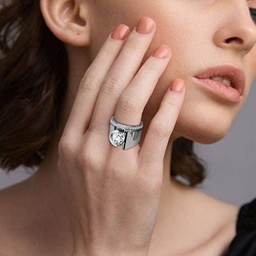 גודל 6 טבעות זוג טבעת אירוסין טבעת פשוט נשים של אביזרי שרף טבעת גודל 9