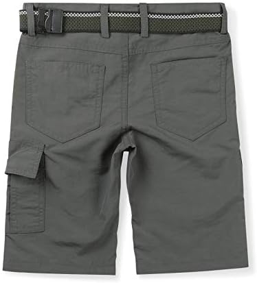 מכנסי מטען יבש מהיר של אוצ'נטם של אוקנטם, מכנסיים קצרים של מותניים אלסטיים, מכנסיים אתלטים של פעוטות לטיולים