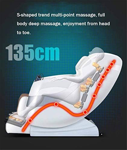 עיסוי כיסא מלא גוף 4 ד אוטומטי רגל ספא צוואר עיסוי אפס הכבידה שיאצו עיסוי כיסא קטן ספסל למבוגרים עיסוי כיסא