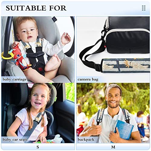 מכסה רצועת מושב מכונית טרופית מכונית לילדים תינוקות 2 יח 'רצועות מושב רכב רפידות כרית כרית כרית כרית חגורת בטיחות למושבי