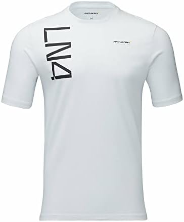 חולצת טריקו של מקלארן F1 לנדו נוריס ליבה
