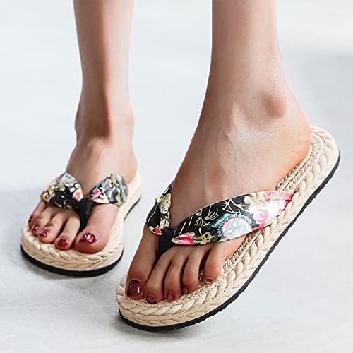 קיץ נעלי בית לנשים שטוח להחליק על סנדלי נשים בוהן פתוח חמוד נעלי בית לנשים נעלי נסיעות נעלי בית